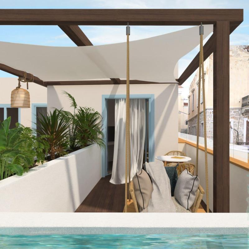 Shapes Luxury Suites Ermoupoli Exterior photo